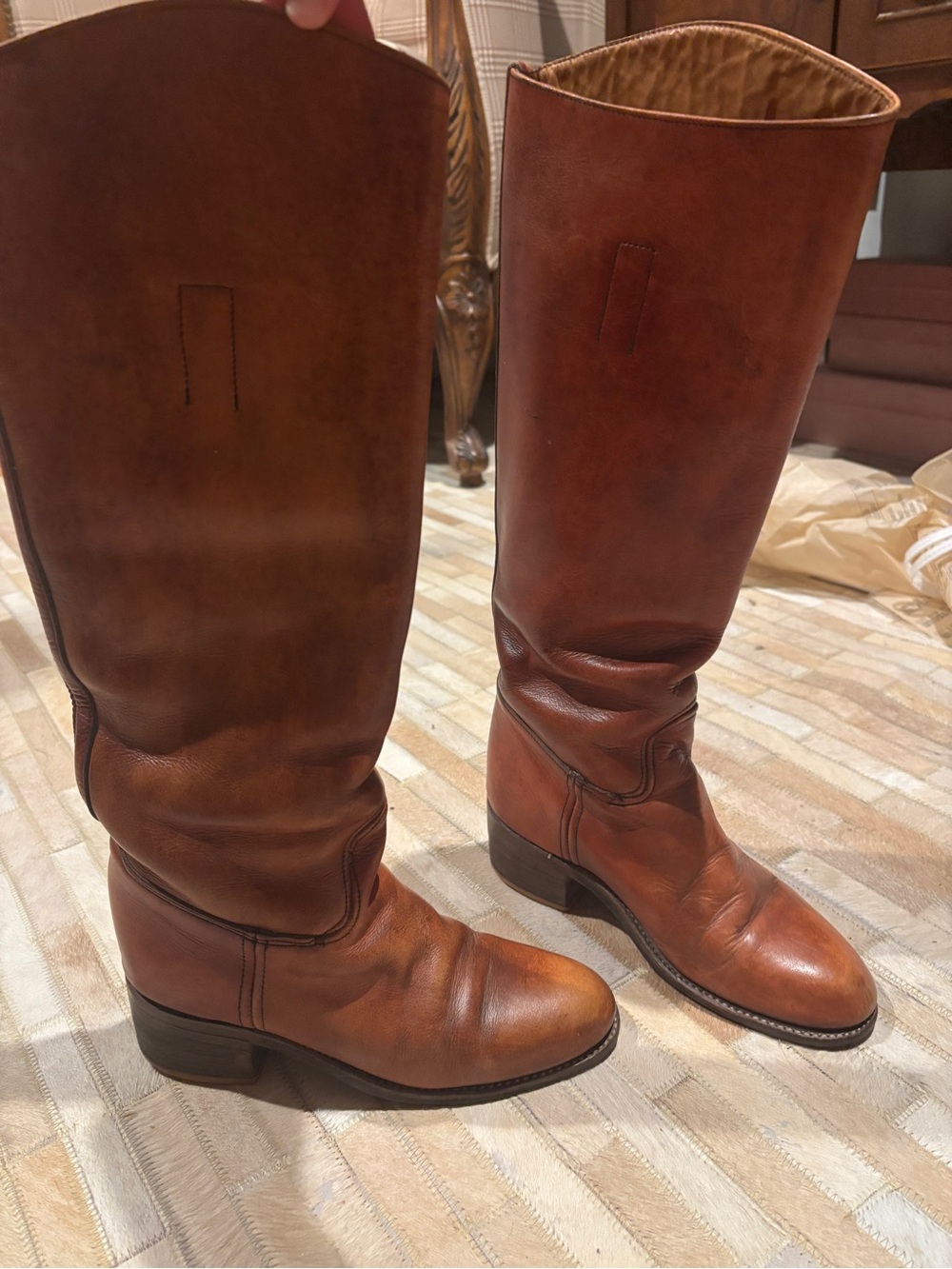 Frye Leather vintage Riding Boots